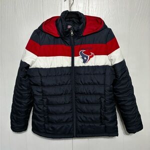 NFL Apparel Houston Texans Women’s Medium Puffer Jacket